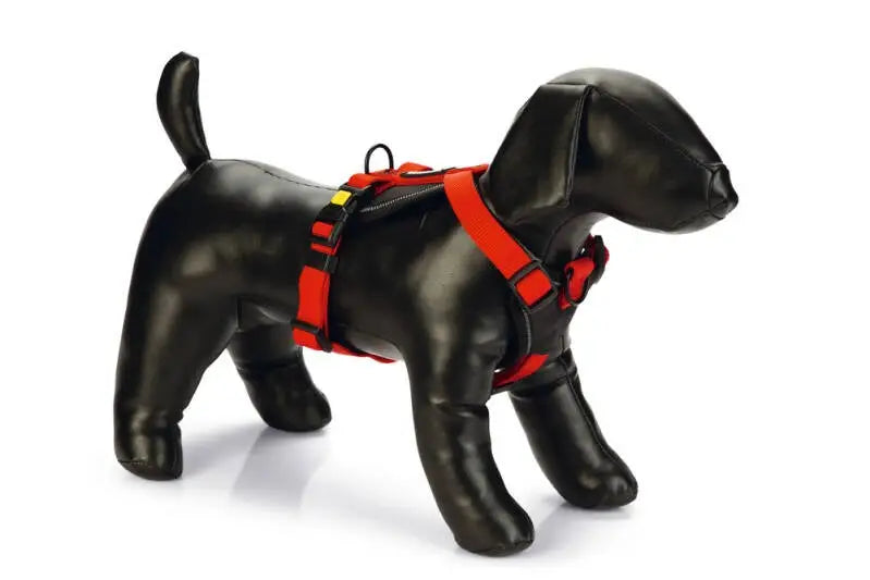 Beeztees Premium Comfort Y-Hondentuig Parinca 84-100 cm — Rood