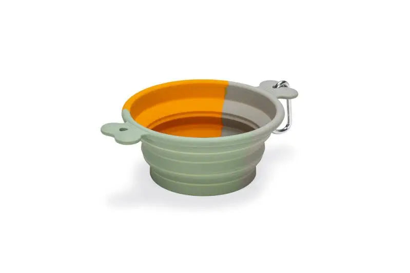 Beeztees Silicone Hondenvoerbak Rua 750 ml — Oranje