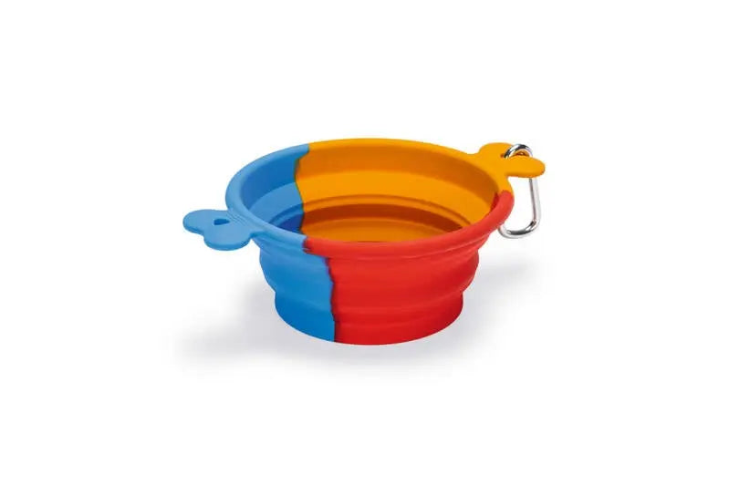 Beeztees Silicone Hondenvoerbak Rua 750 ml — Rood