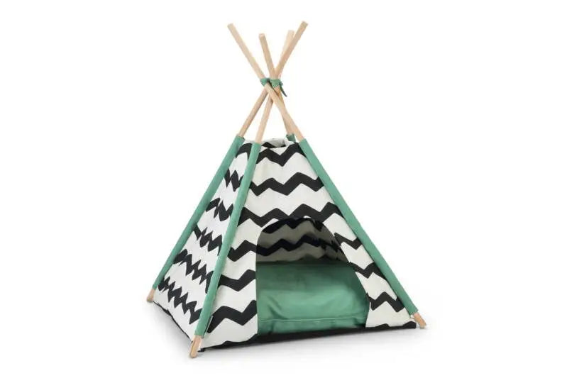 Beeztees Tipi Tent Kioni 50x50x70 cm — Zwart / Wit