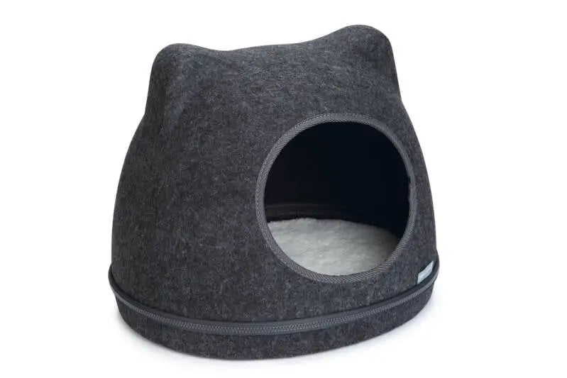 Beeztees Vilten Katten Iglo Yupik 40 cm — Grijs