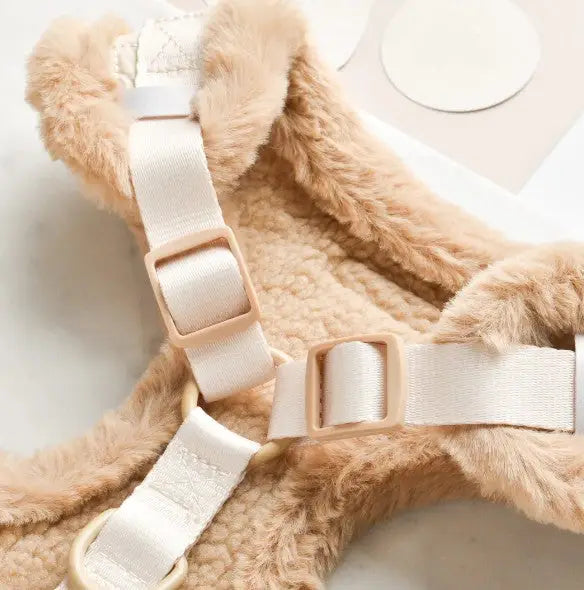 Cocopup London Hondenharnas Quilted S — Beige