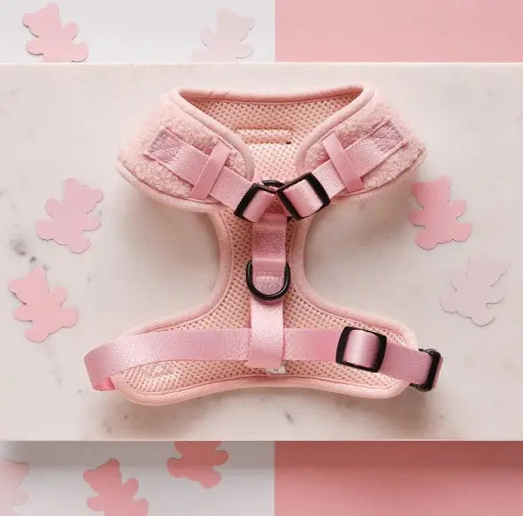 Cocopup London Hondenharnas Teddy Love-a-Lot XXS — Roze