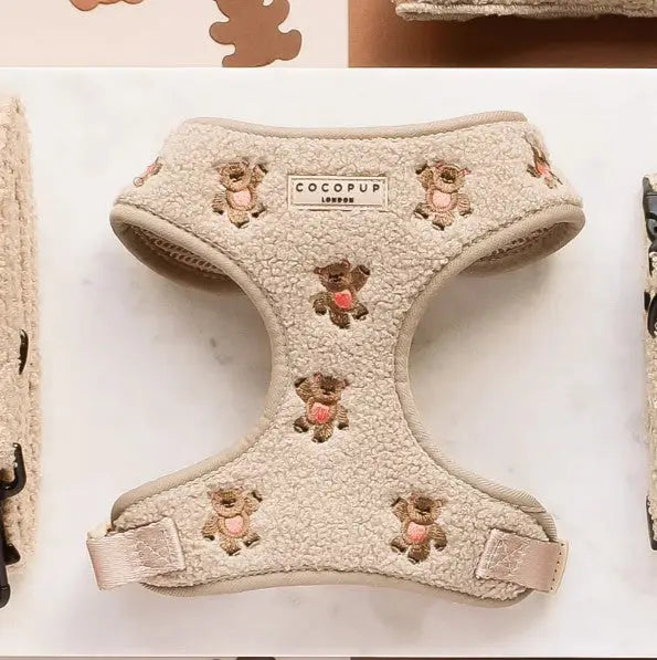 Cocopup London Hondenharnas Teddy XS — Beige - Hondentuigje