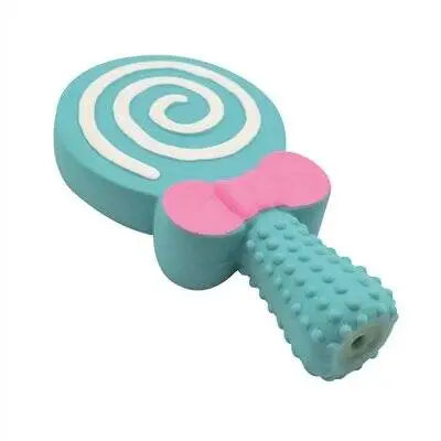 Croci Latex Hondenspeelgoed Homy Lolly blauw 13 cm