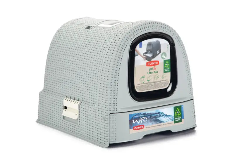 Curver Kattenbak 51x38,5x39,5 cm — Grijs - Kattenbak