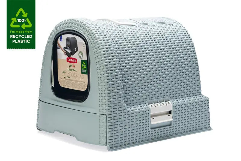 Curver Kattenbak 51x38,5x39,5 cm — Lichtblauw - Kattenbak