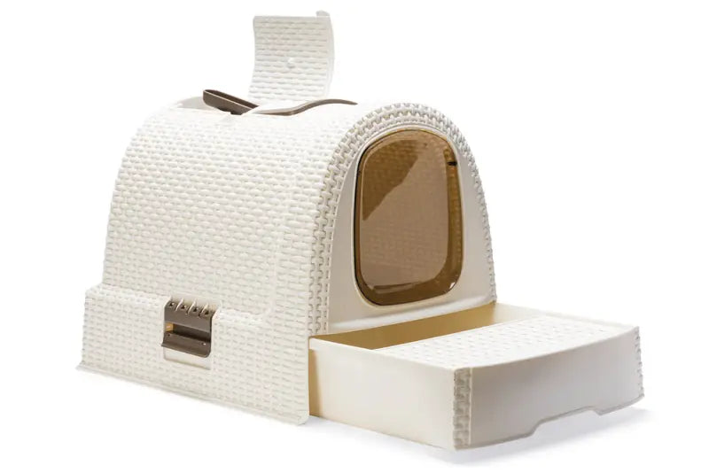 Curver Kattenbak 51x38,5x39,5 cm — Wit