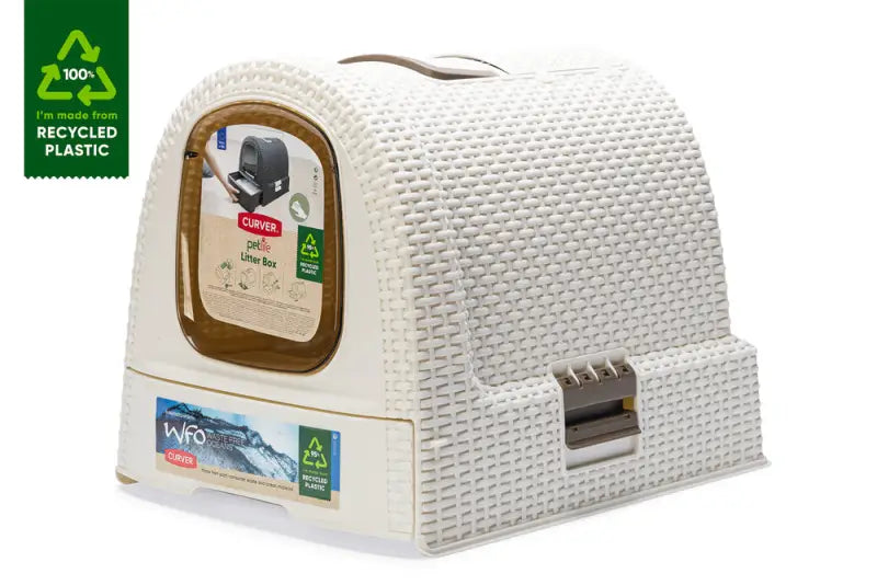 Curver Kattenbak 51x38,5x39,5 cm — Wit