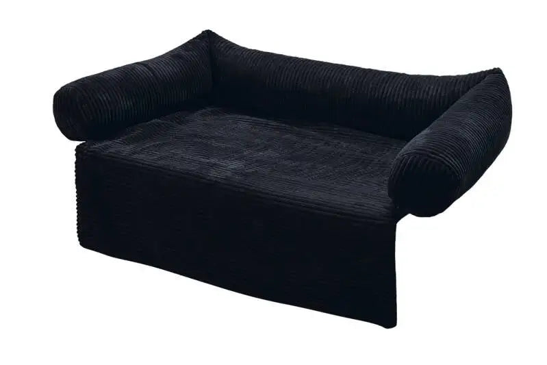 Designed by Lotte Bankkussen Ribbed antraciet 90x55x13.5 cm