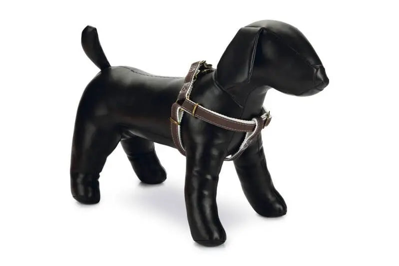 Designed by Lotte Hondentuig Virante bruin 26-40 cm