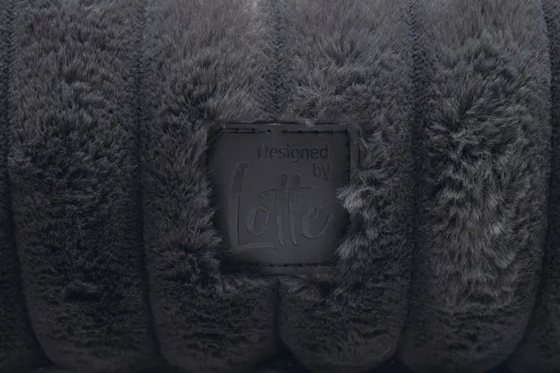 Designed by Lotte Kattenmand Rechthoekig Reza — Antraciet - BEDDEN/MANDEN/KUSSENS