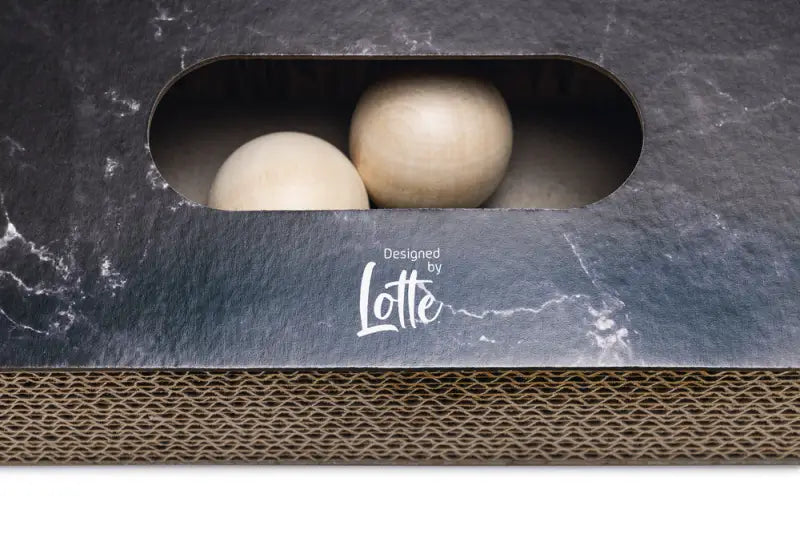 Designed by Lotte Krabspeelgoed Meda 58x35x6 cm — Zwart