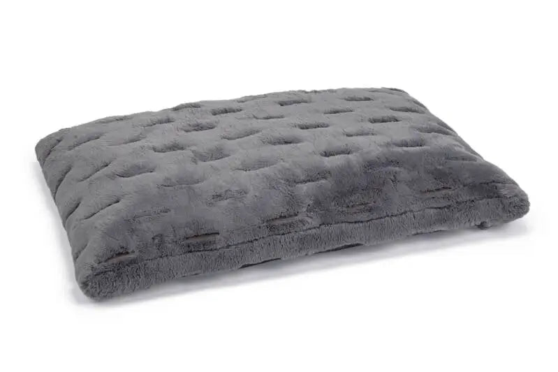 Designed by Lotte Pluche Hondenkussen Xanti grijs 100x68x5 cm