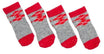 Doggy Socks rood / grijs