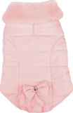 Flamingo Hondenjas Guzzi — Roze - Ruglengte 20 cm - Hondenjas