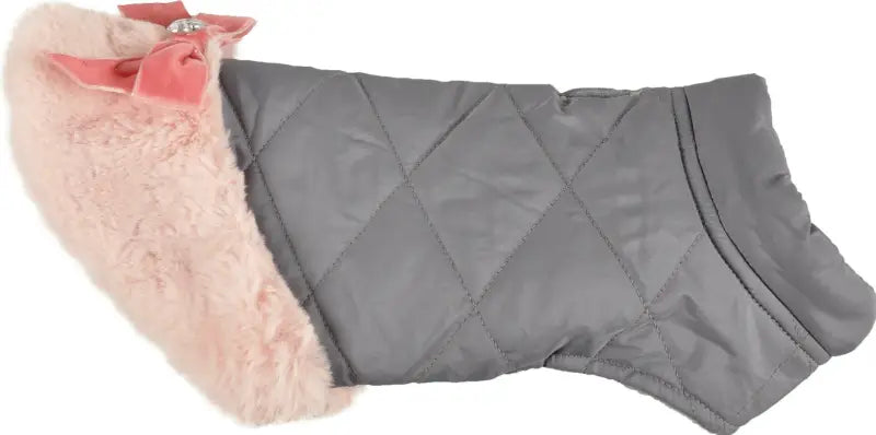 Flamingo Hondenjas Valentina — Grijs / Roze - Hondenjas