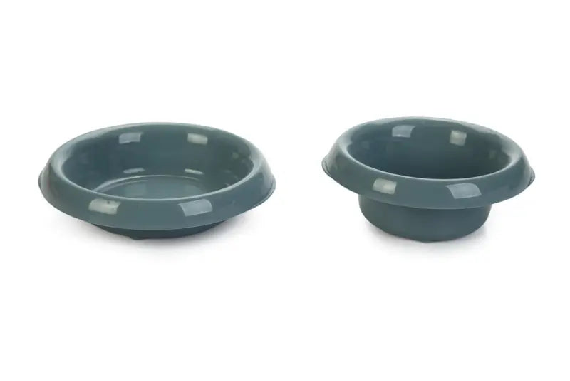 Honden Dinerset + 2 Bakjes 46x35x11 cm — Blauw