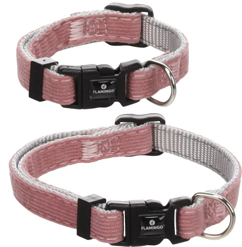 Hondenhalsband Elfi 15 25 cm — Roze HALSBANDEN/LIJNEN NYLON