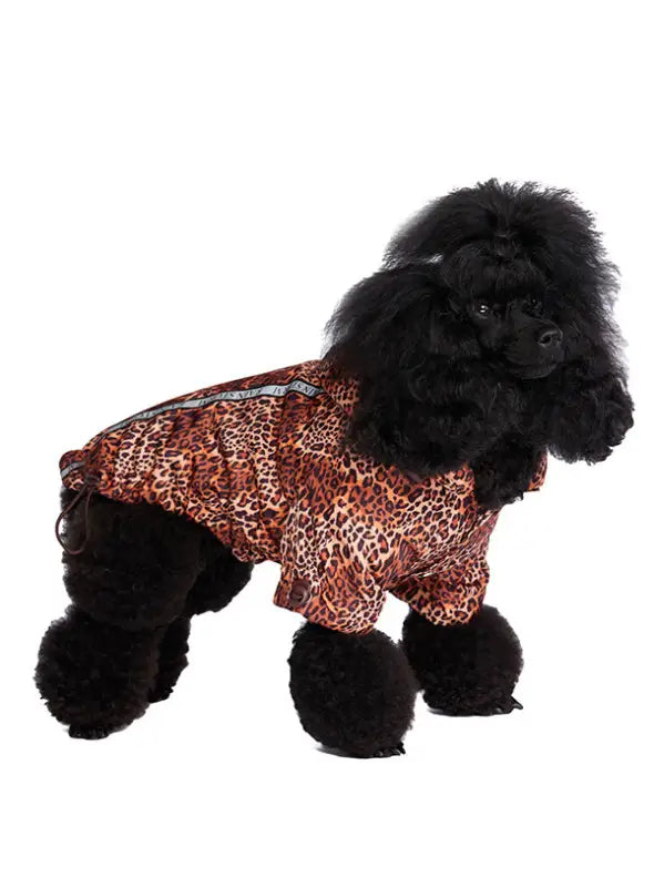 Hondenjas Cheetah Brown Rainstorm — Bruin - Hondenjas