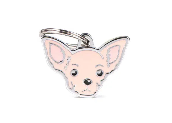 Hondenpenning Cream Chihuahua - Hondenpenning
