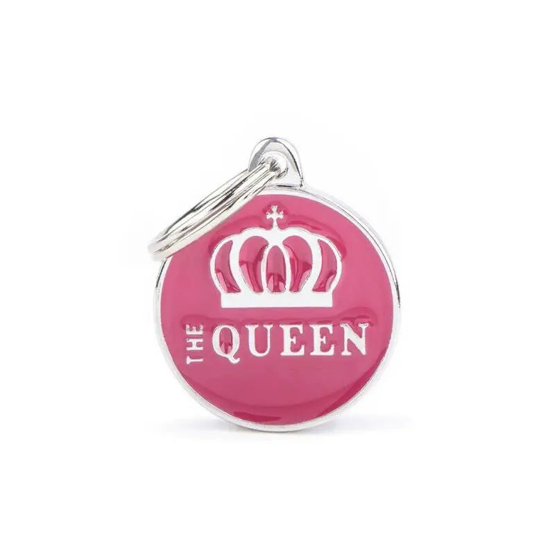 Hondenpenning The Queen Medium