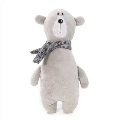 Hondenspeelgoed Cupid & Comet Bowie Beer grijs 33 cm