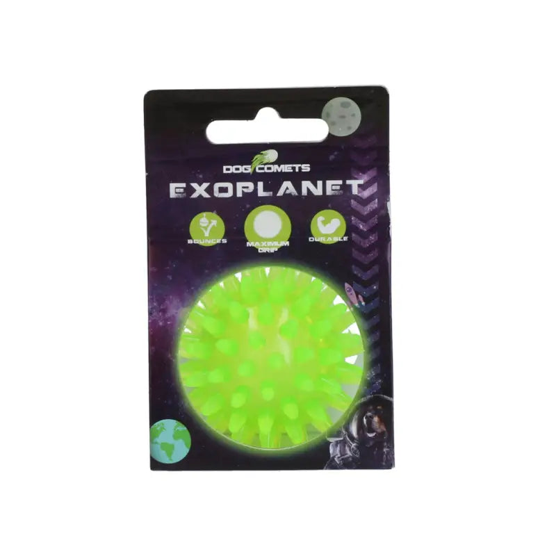 Hondenspeelgoed Dog Comets Exoplanet TPR Egelbal — Groen - SPEELGOED