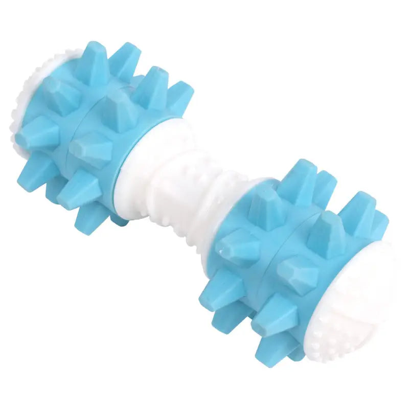 Hondenspeelgoed Giggle Dumbbell — Blauw - SPEELGOED
