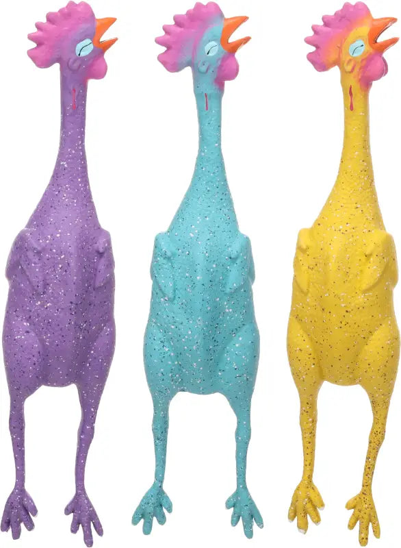 Hondenspeelgoed Latex Freckles de Kip - Geel - SPEELGOED