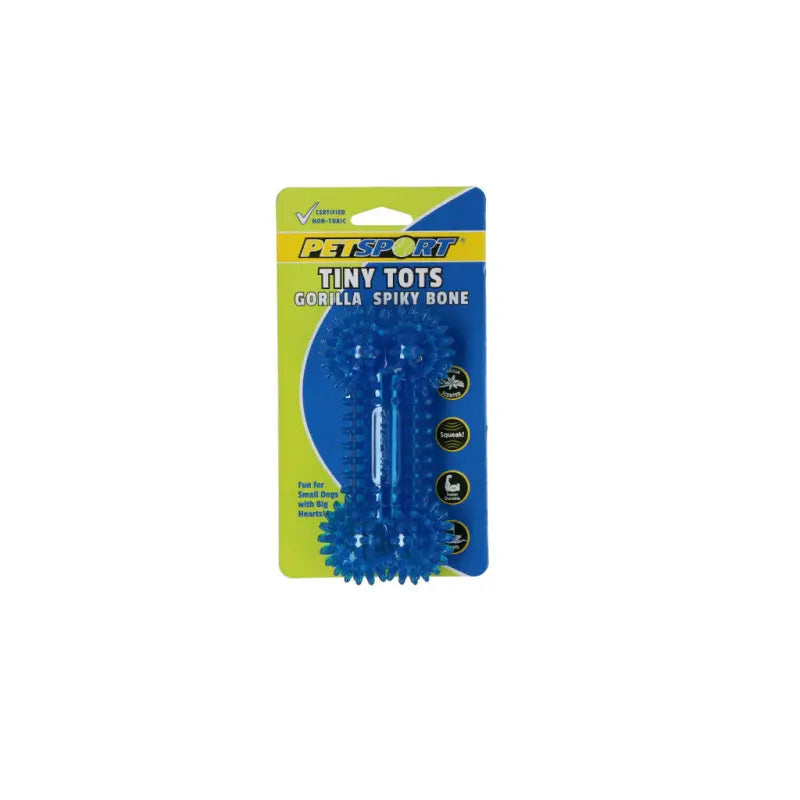 Hondenspeelgoed Petsport Tiny Tots Gorilla Spiky Bone - SPEELGOED