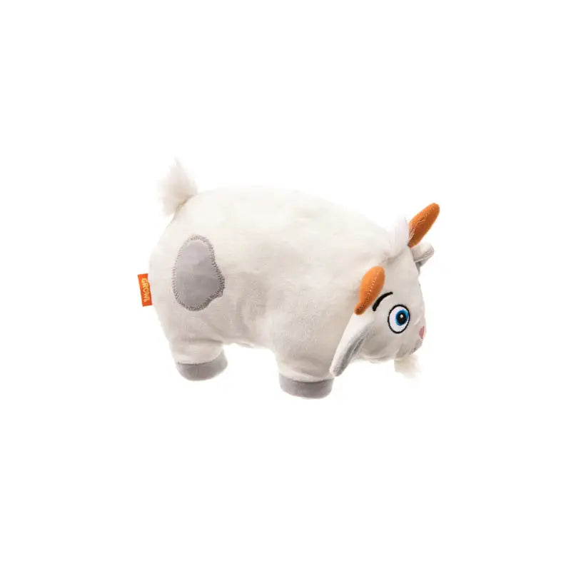 Hondenspeelgoed Pluche Bleaty de Geit — Wit - SPEELGOED