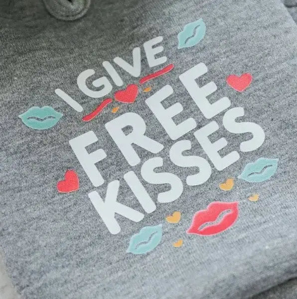 Hondentrui Free Kisses — Grijs - Hondenkleding