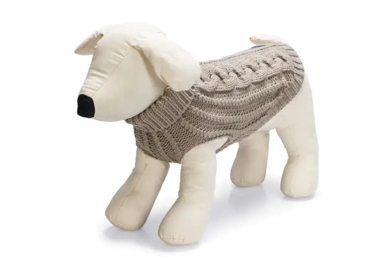Hondentrui Haida — Beige - XS - Ruglengte 20 cm - Hondenkleding