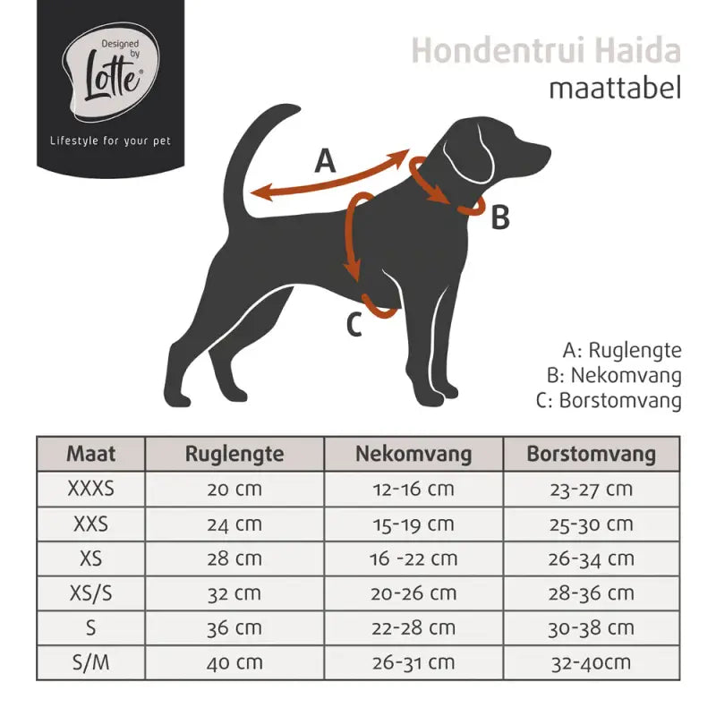 Hondentrui Haida — Roze - Hondenkleding