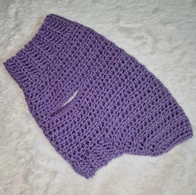 Hondentrui MySweety Baby Merino Purple — XS - Hondenkleding