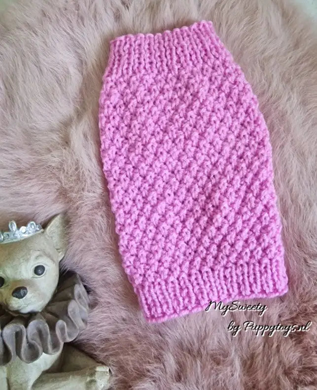 Hondentrui MySweety Barley in Lila — 2XS - Hondenkleding
