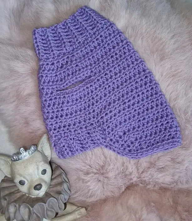 Hondentrui MySweety Lovely in Purple — 3XS - Hondenkleding