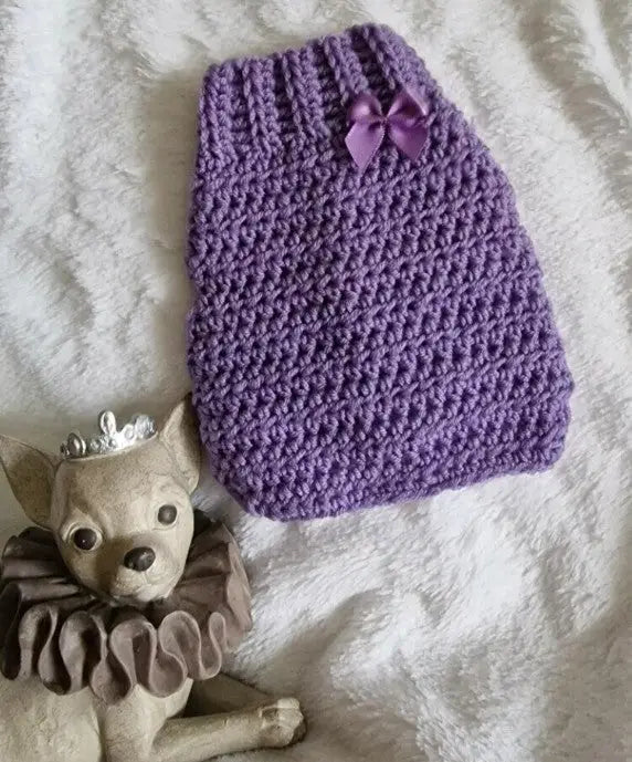 Hondentrui MySweety Lovely in Purple — 3XS - Hondenkleding