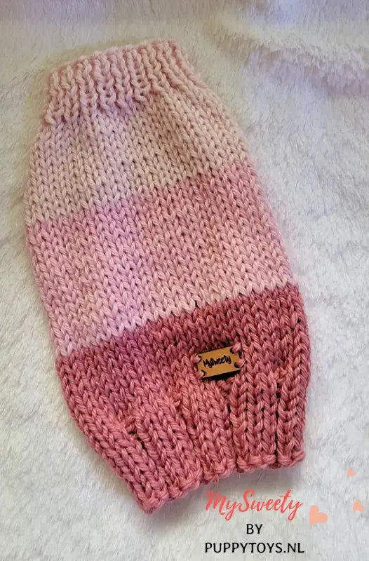 Hondentrui MySweety Triple in Pink — 3XS - Hondenkleding