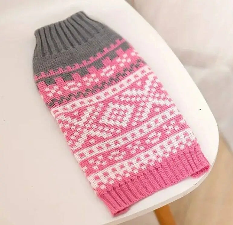 Hondentrui Pink Winter 20 cm