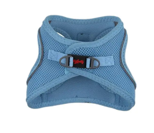 Hondentuigje Air-Mesh Vest — Lichtblauw 3XS - HALSBANDEN/LIJNEN NYLON