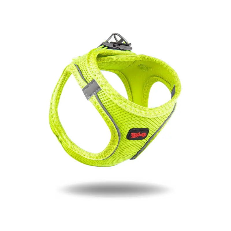 Hondentuigje Air-Mesh Vest — Limoen - 3XS: Hals 20-24 cm Borst 24-28 cm - HALSBANDEN/LIJNEN NYLON