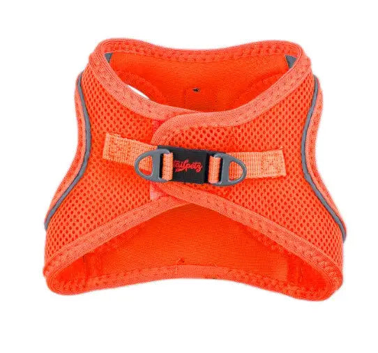 Hondentuigje Air-Mesh Vest — Oranje 3XS - HALSBANDEN/LIJNEN NYLON