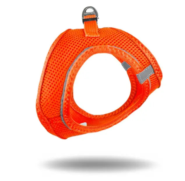 Hondentuigje Air-Mesh Vest — Oranje 3XS - HALSBANDEN/LIJNEN NYLON