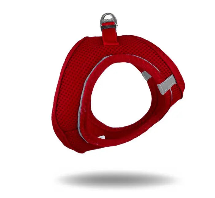 Hondentuigje Air-Mesh Vest — Rood 3XS - HALSBANDEN/LIJNEN NYLON