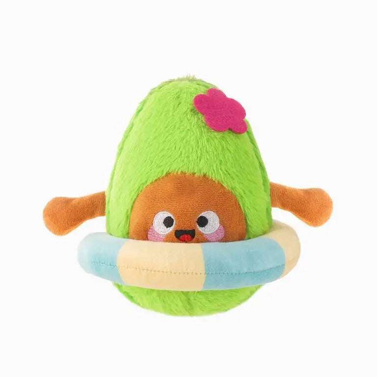 HugSmart Hondenspeelgoed Beach Daze - Summer Avocado 21.5 cm