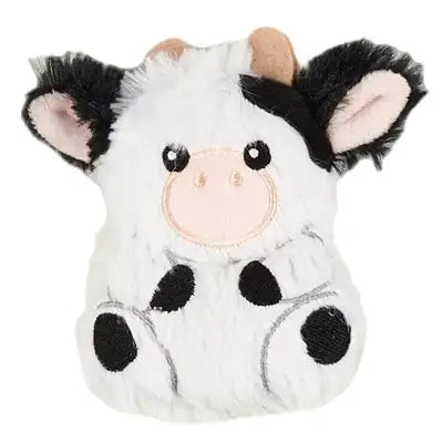 Kattenspeelgoed Floppy Koe — Wit / Zwart - SPEELGOED