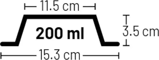 Kattenvoerbak Nell — Grijs / Roze 200 ml - VOER/DRINKBAKKEN
