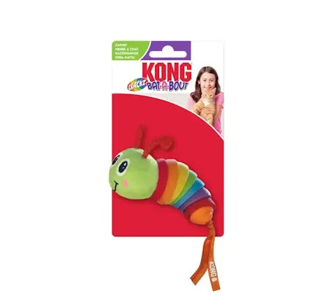 KONG Bat-A-Bout Clackz Rups - SPEELGOED